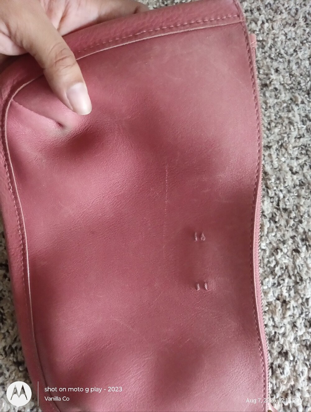 Madewell The Sydney Clutch Bag Vintage Quartz Small - Picture 10 of 13